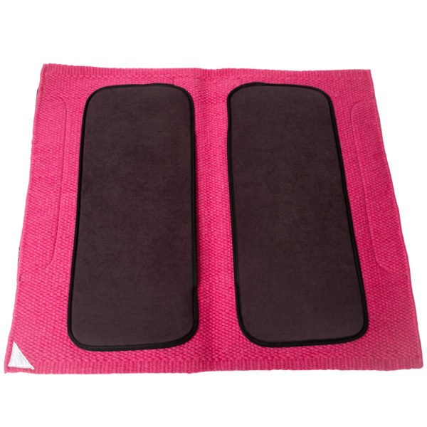 New Zealand Merino Blanket Saddle Pad in Pink