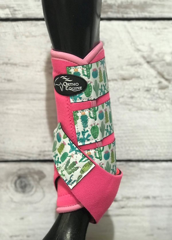 Cactus Print Ortho Equine Total Comfort Equine Boot